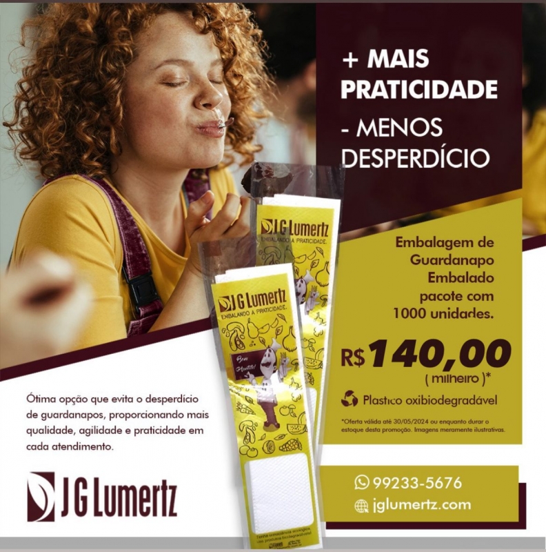 Sacos de talher com guardanapo   Pacote com 1000 unidades para agilizar seu atendimento.  Agora ficou mais fácil,você pode comprar apenas mil unidades de guardanapo. (venda para prospecção de novos clientes) 