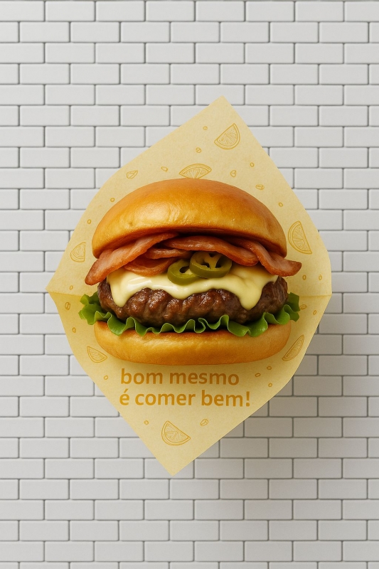 saco burguer triangular anti barreira 14,5x16,5 c/500 